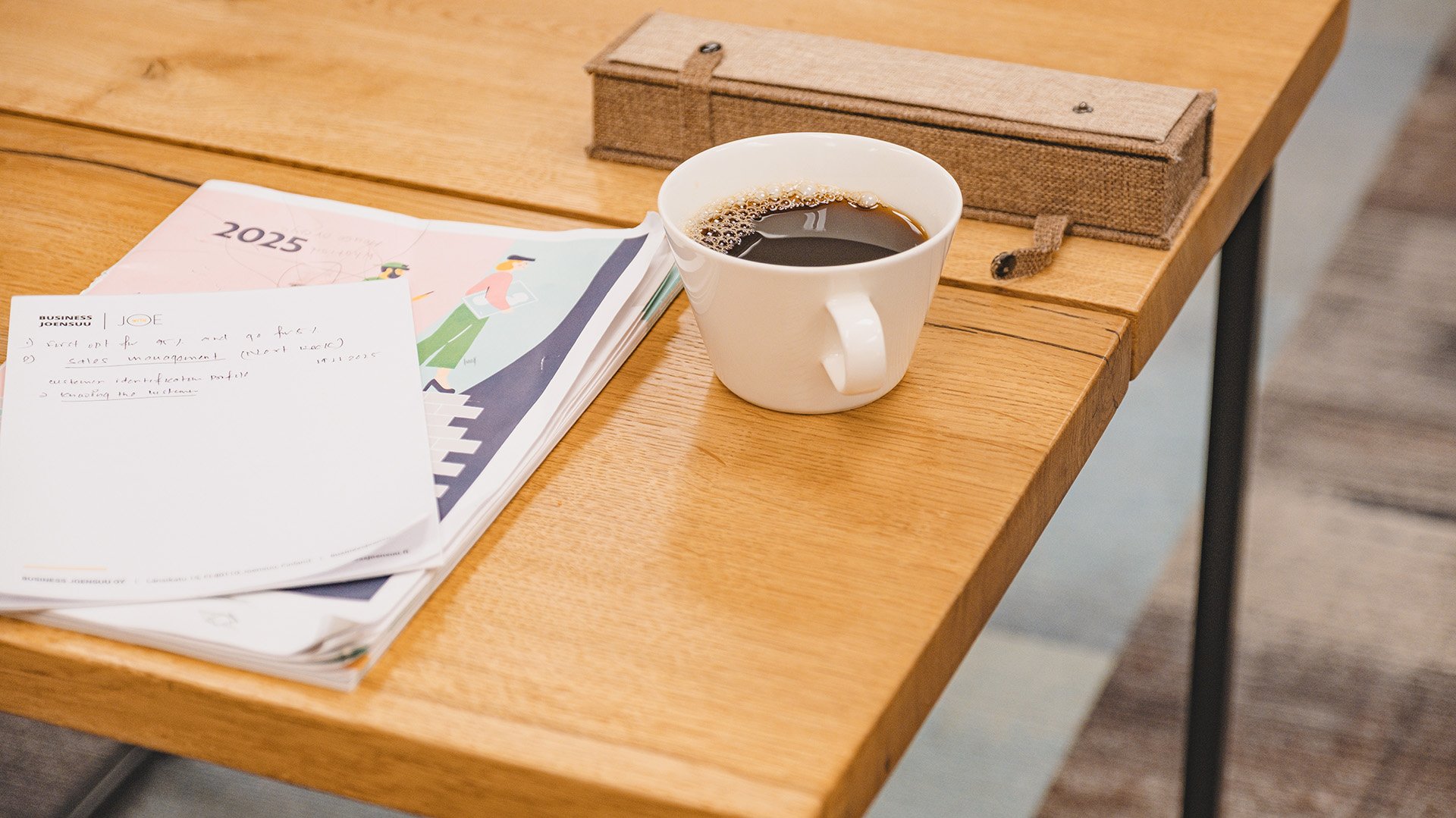 Coffee with the news - Business Joensuu