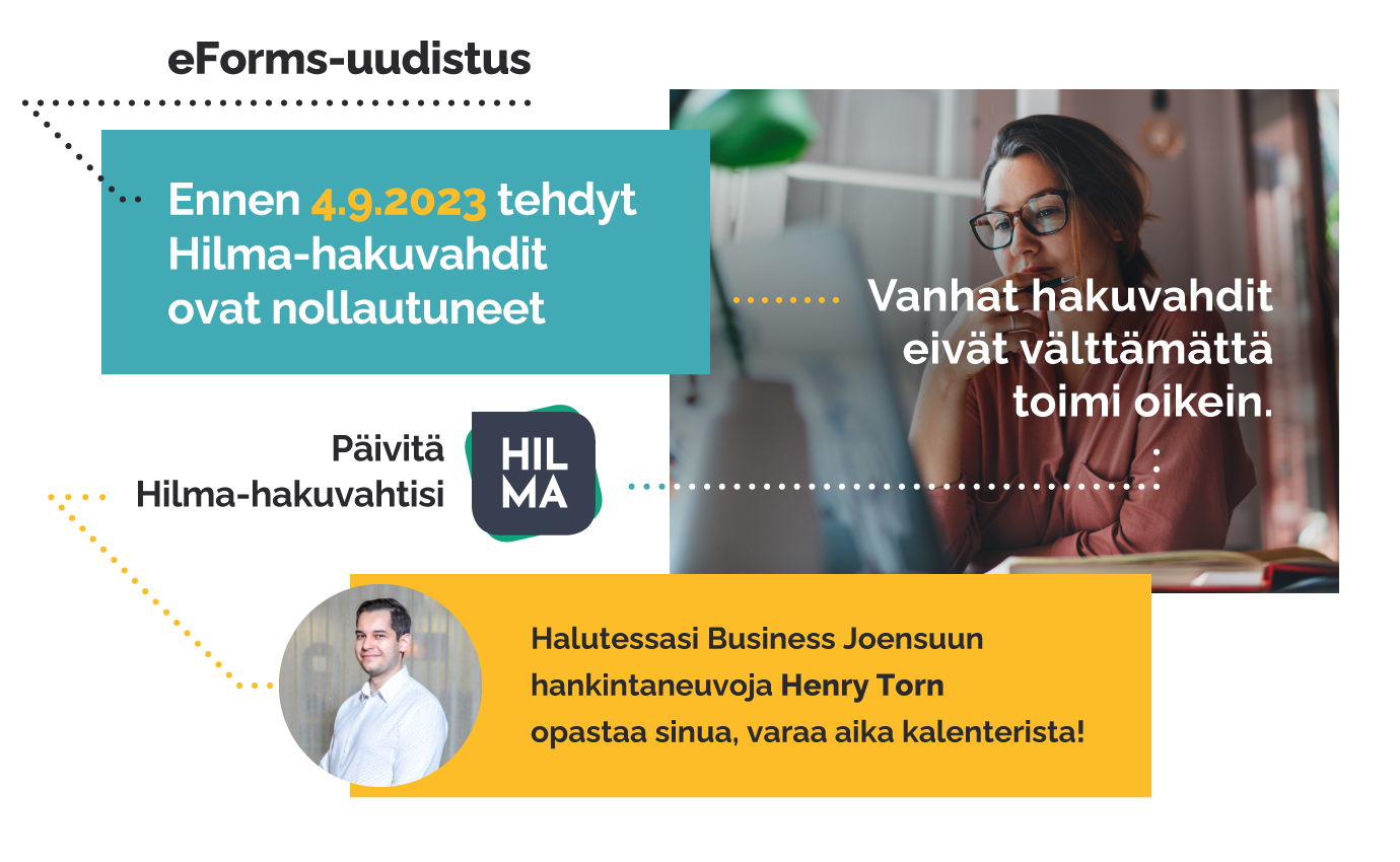 Hilma_hakuvahti_paivita hakuvahdit_Infograafi_Business Joensuu hankintaneuvontapalvelu - julkiset hankinnat