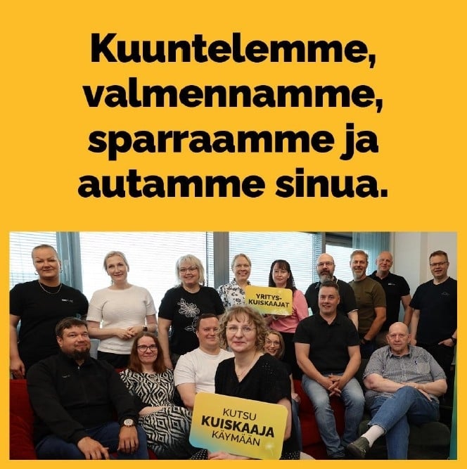 Kuuntelemme ja kysymme