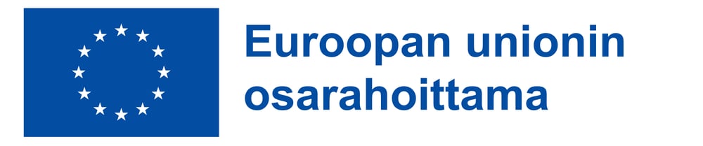 EU:n osarahoittama logo