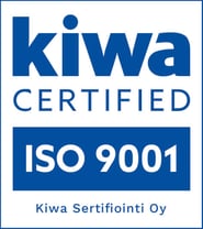 Kiwa Sertified ISO 9001 - Business Joensuu