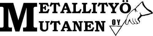 Metallityö Mutanen logo_musta