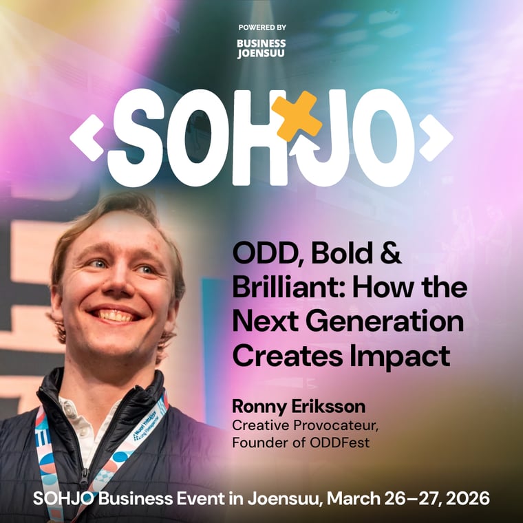 SOHJO Business Event - Speaker 2026 - Ronny Eriksson