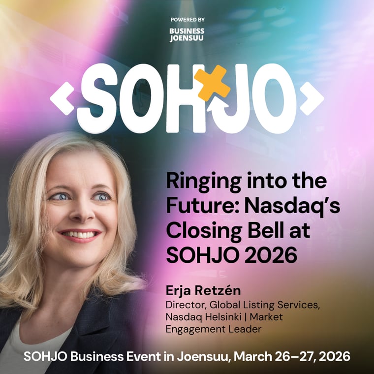 SOHJO Business Event - Speaker 2026 Erja Retzen