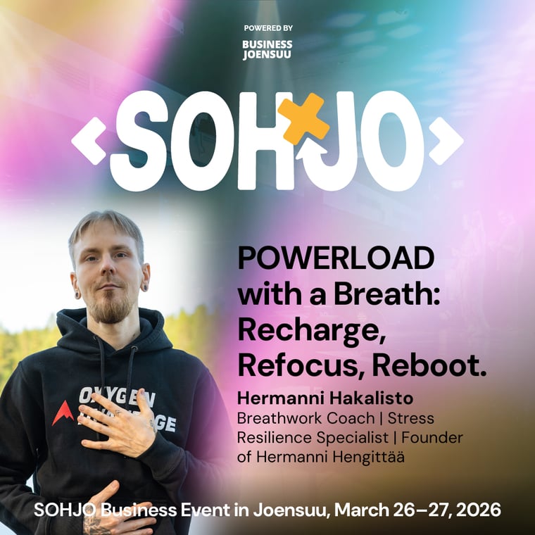 SOHJO Business Event - Speaker 2026 Hermanni Hakalisto