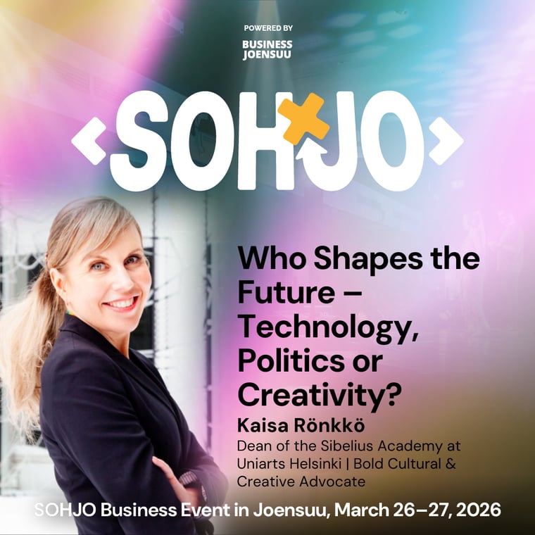 SOHJO Business Event - Speaker 2026 Kaisa Rönkkö