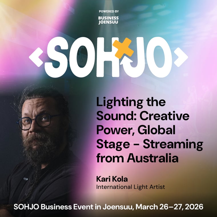 SOHJO Business Event - Keynote Speaker 2026 Kari Kola