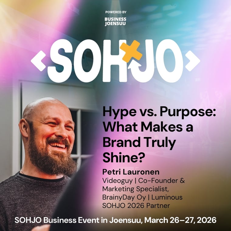 SOHJO Business Event - Speaker 2026 Petri Lauronen