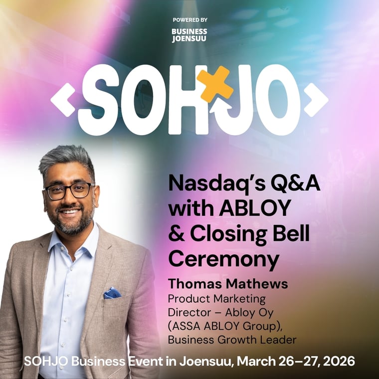 SOHJO Business Event 2026 - Keynote Speaker Thomas Mathews