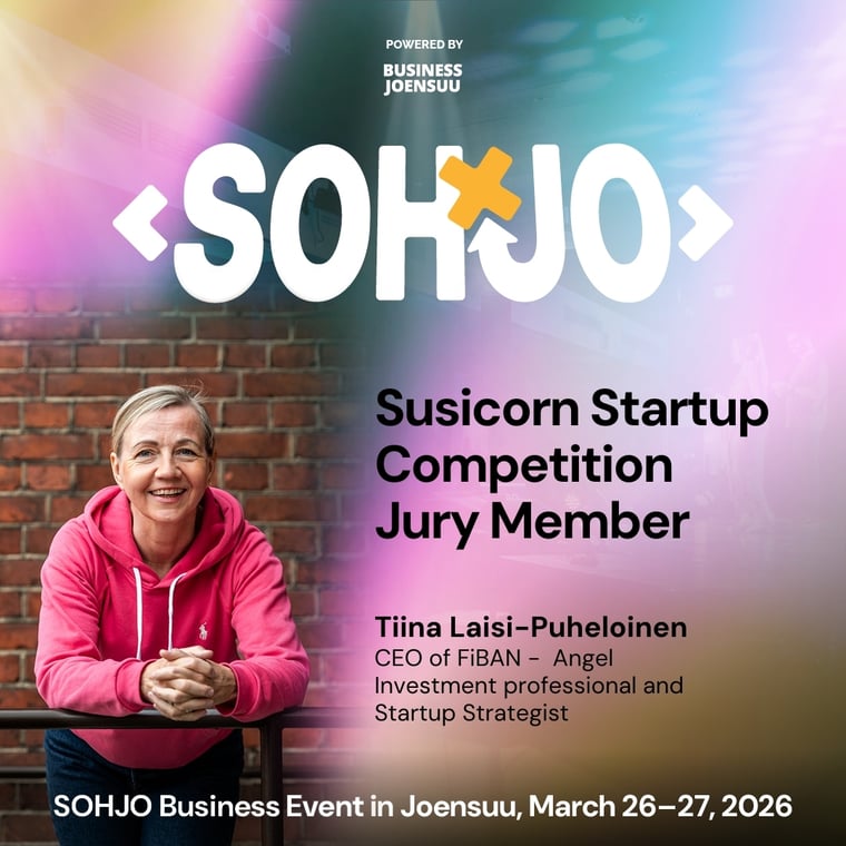 SOHJO Business Event 2026 - Keynote Speaker Tiina Laisi-Puheloinen