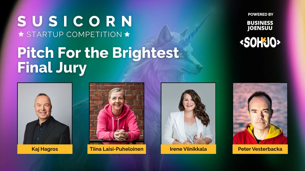 The Wolves of Susicorn - Susicorn Startup Competition Final Jury - Powered by Business Joensuu