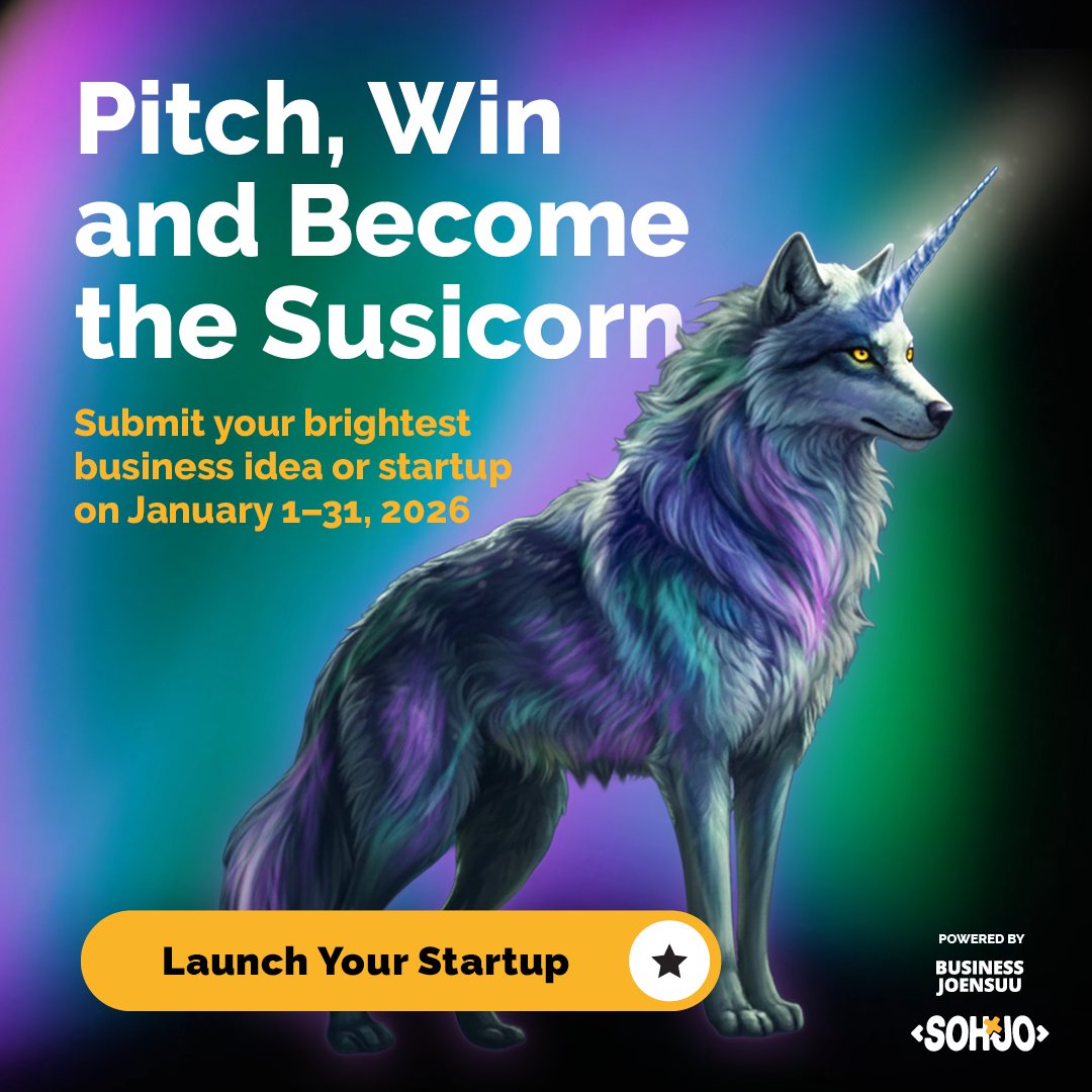 Susicorn Startup Competition - powered by Business Joensuu SOHJO