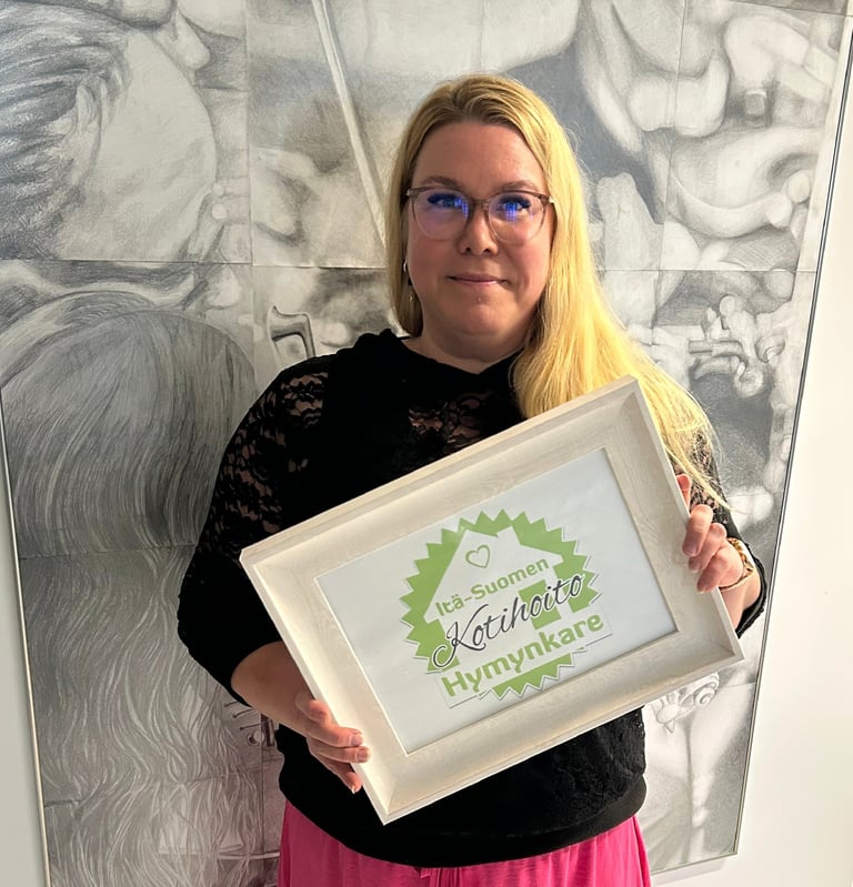 Itä-Suomen Kotihoito Hymynkare – Ihmisläheistä kotihoitoa sydämellä - yritystarina Business Joensuu