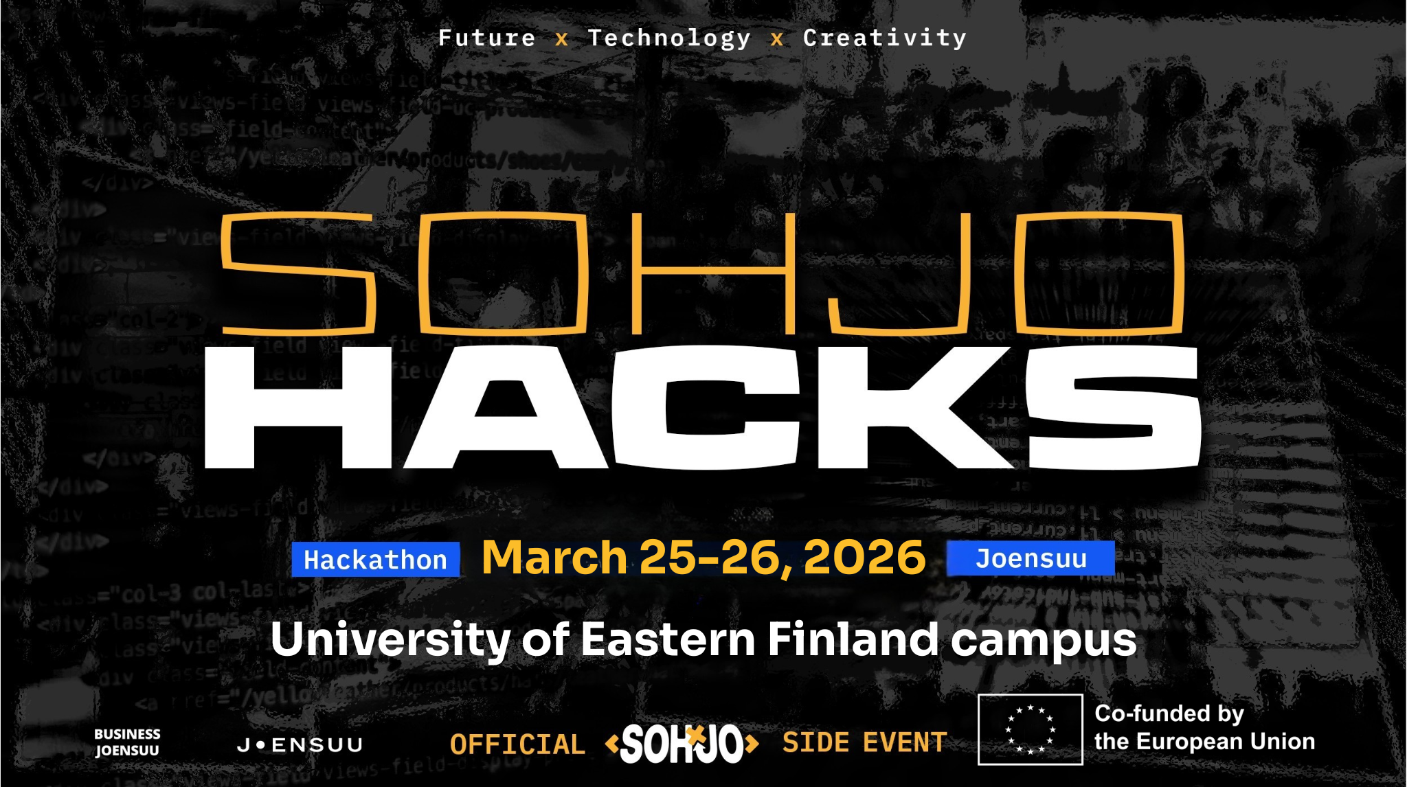 SOHJO HACKS Hackathon 2026 Business Joensuu