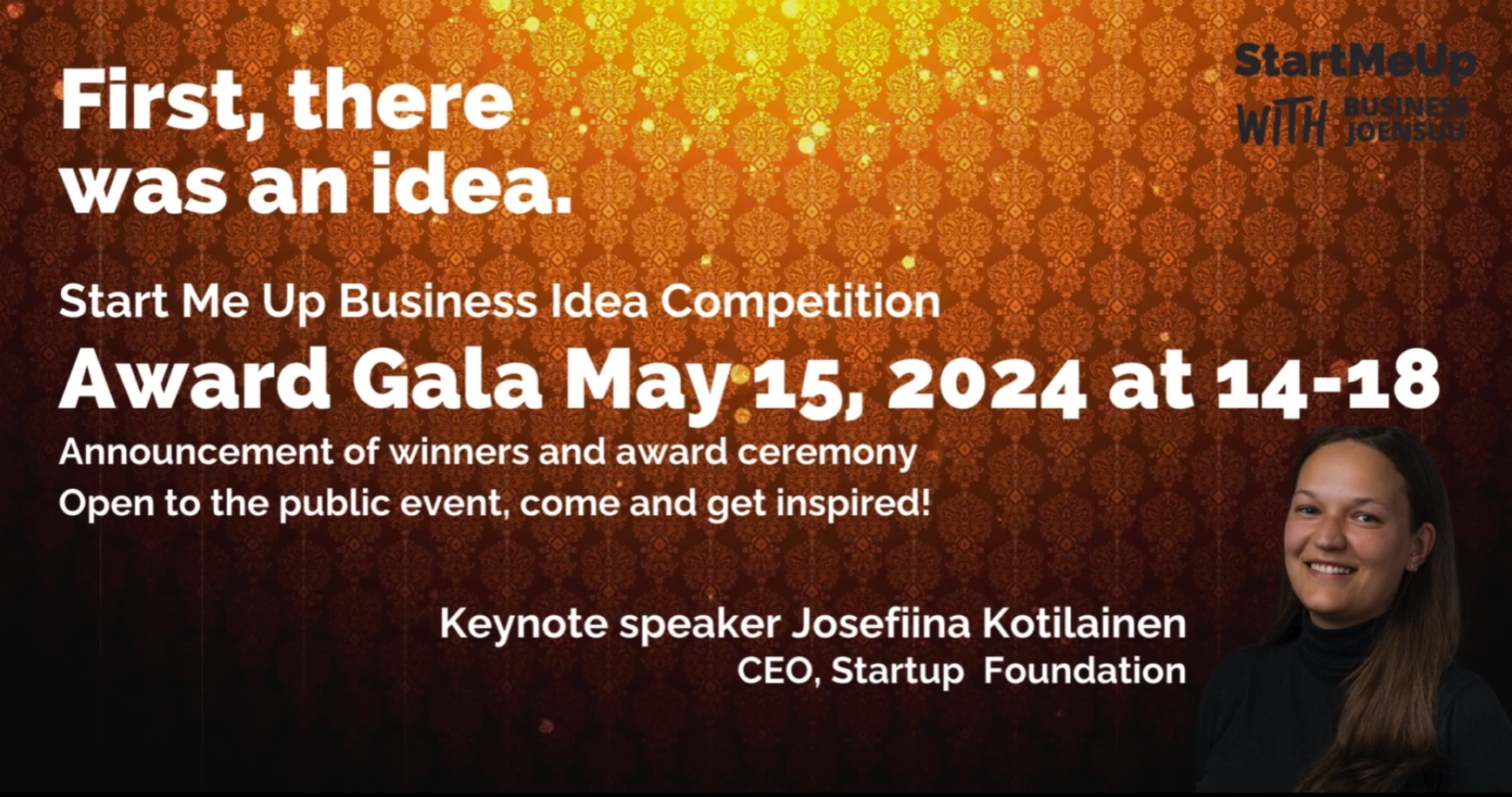 Start Me Up Business Idea Competition Award Gala_15.5.2024_Business Joensuu
